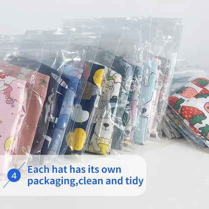 Surgical Caps Printing Pet Hospital Veterinary Scrub Hat Medical Surgery Caps Adjustable Clinic Dental Anesthetist Operation Hat