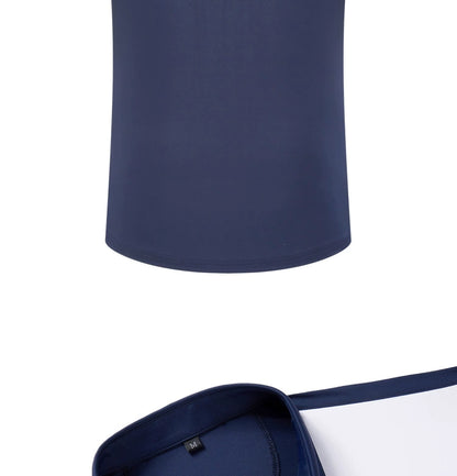 Golf Short-Sleeved T-shirt Men's Golf Sports Clothing Men's Summer Quick-Drying Jersey Sports Polo Shirt White