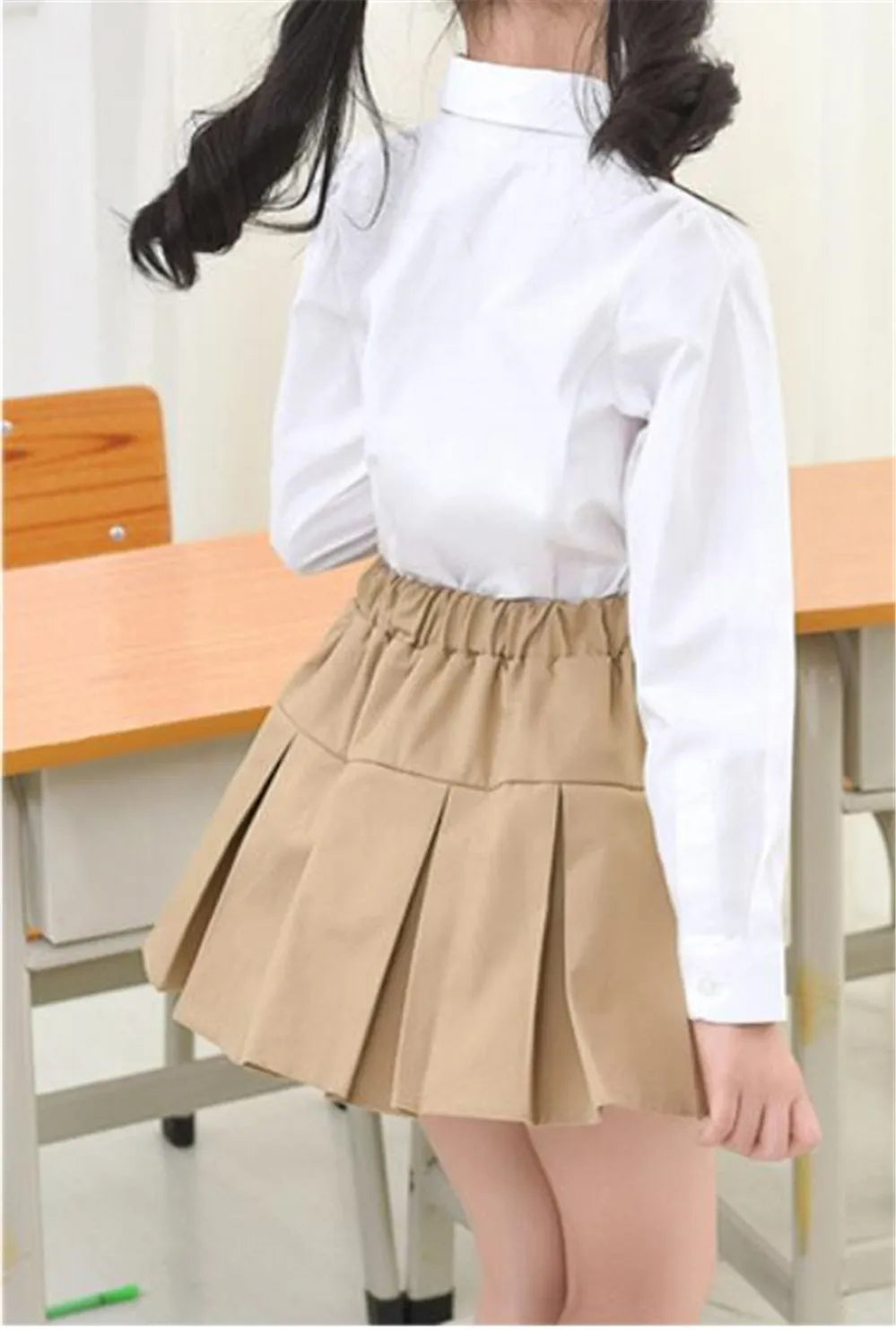 2022 Summer Fashion 3 4 6 8 9 10 12 Years Cotton School Children Clothing Dance Training For Lovey Baby Girls Skirt With Shorts