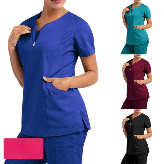 Dentist's surgical gown split body hand wash suit elastic quick drying hospital nurse gown set