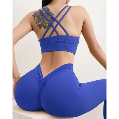 Swag the Brand High-Waisted Ankle-Length Leggings - Sporty, Seamless & Booty Lifting